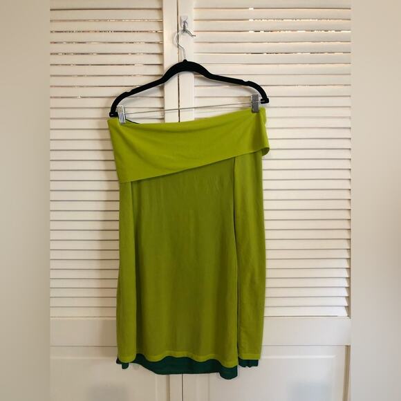 Simon Miller Cosmo Green Mesh Mini Dress - Picture 3 of 6